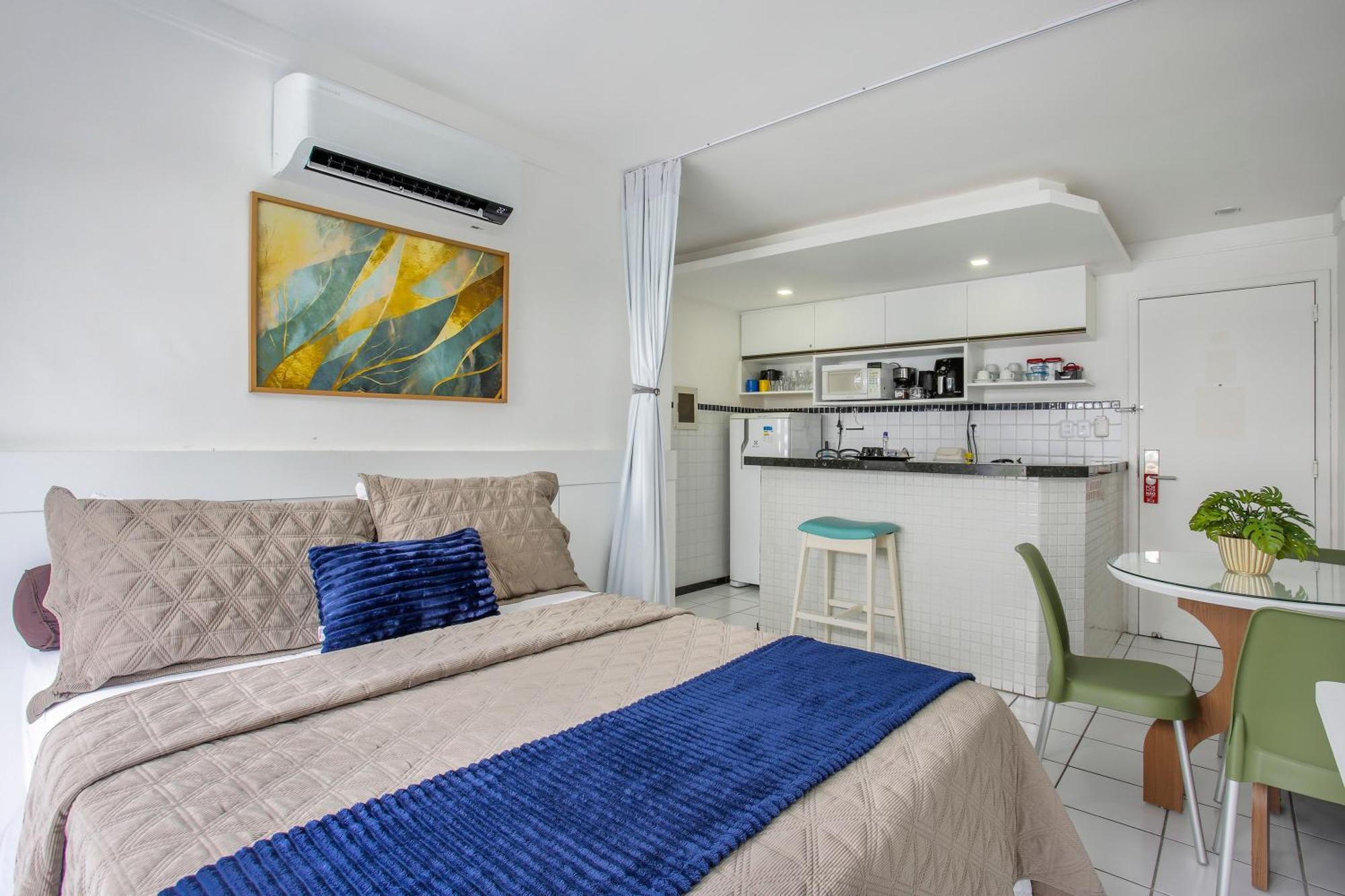 Solemar Flats: Beachfront With Exclusive Wi-fi Natal