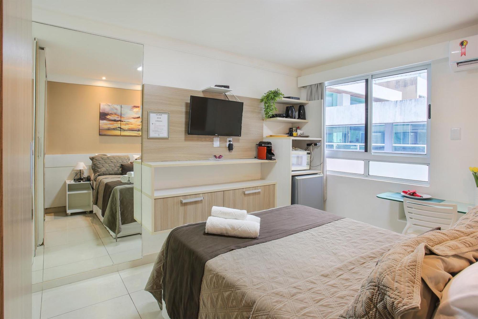 Solemar Flats: Beachfront With Exclusive Wi-fi * Natal